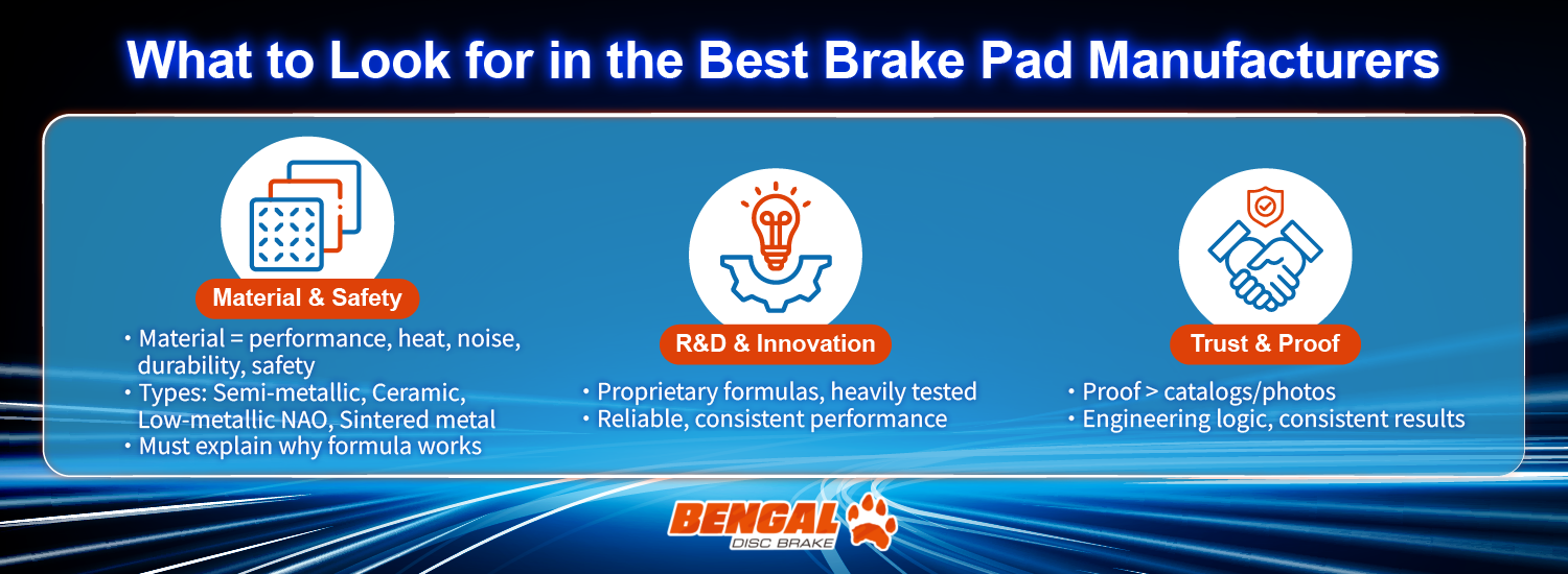 brake pad manufacturers
